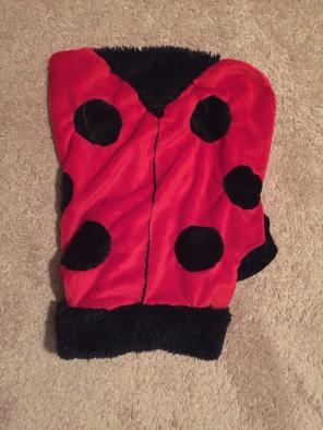 Lady Bug Dog Costume