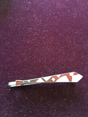 Vintage Mosaic Tie Clip