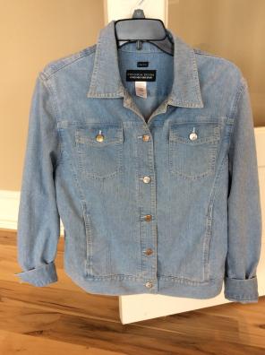 Denim Jacket Stretch Womens M/L
