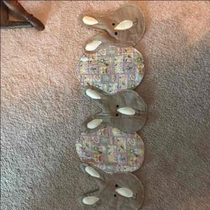 Hand made Easter table runner
