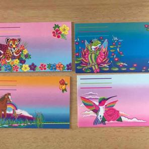 Vintage Lisa Frank Postalettes