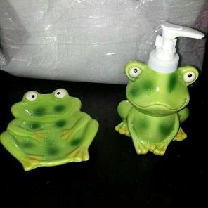 Frog Soap dish and dispenser