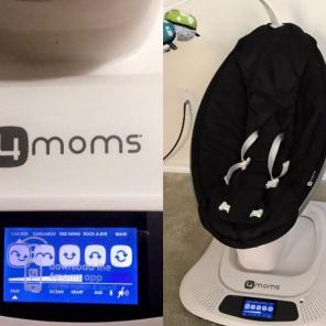 4moms Mamaroo, Baby Swing, Black Classic
