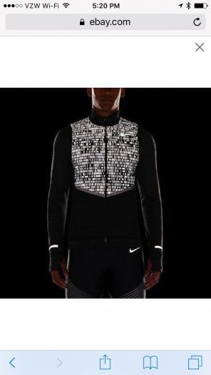 Lg Nike DriFit AeroLoft Vest,$280! NWT!