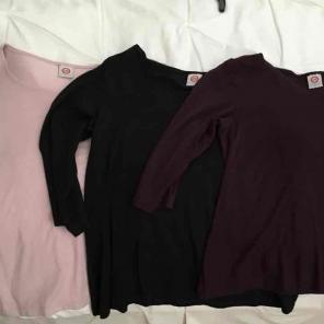 Maternity Shirts-Bundle of 3 (Size XL)
