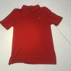 Kids Red Polo