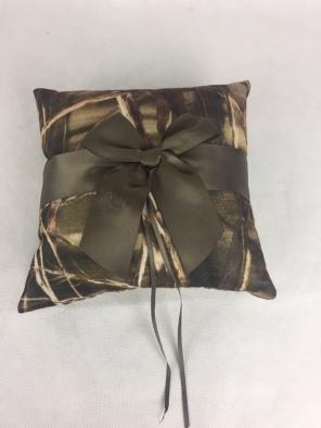 Camouflage Wedding Ring Pillow