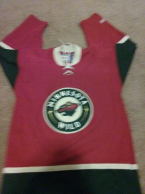 Minnesota wild long-sleeved shirt