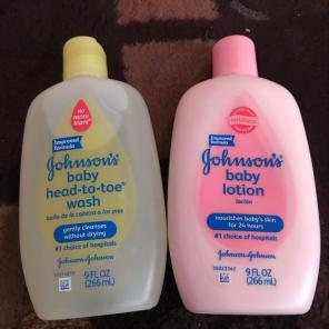 johnsons baby head to toe wash n lotion