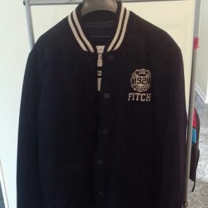Abercrombie & Fitch Varsity wool jacket