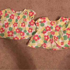 Baby Short jacket for twins