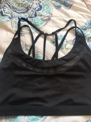 Black Victoria Sport Bra