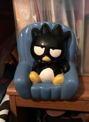 Vintage Badtz Maru Piggy Bank