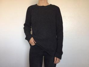 Comfy Dark Gray Sweater