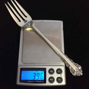 Solid Sterling Silver Fork