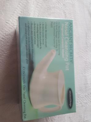 Nasal cleaning pot