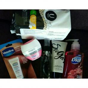 Kotex Vaseline Pond's Dial Vanilla Set