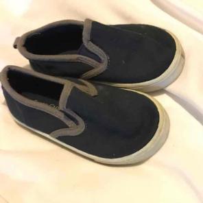Navy blue shoes