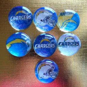 San Diego Chargers magnet set