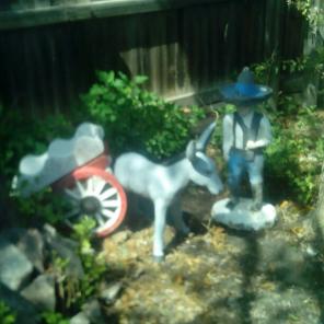 Vintage yard decorations