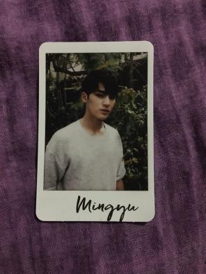 Seventeen Mingyu Alone Photocard