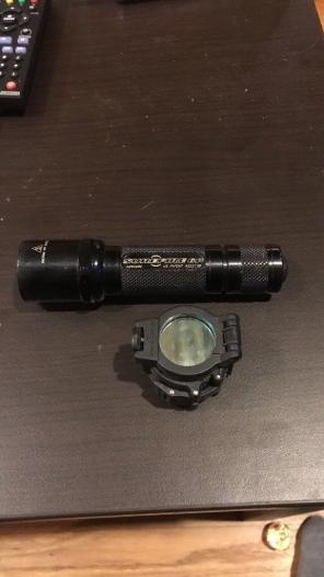 Surefire 6p with Red Lens