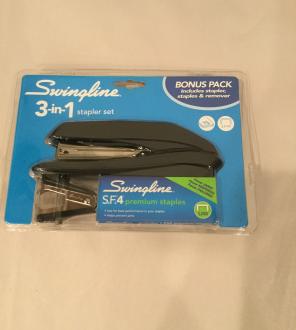 Swingline 3 In 1 Stapler Set