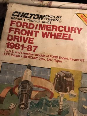 Ford/Mercury Chilton Repair Manual
