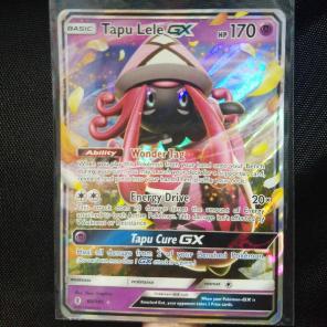 ULTRA RARE Tapu Lele GX Holo Fojl