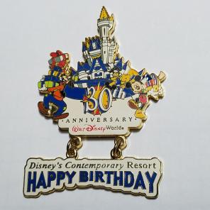 Disney Contemporary Resort 30th Pin