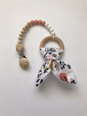 Baby Teether- Soft Bunny Ear Teether