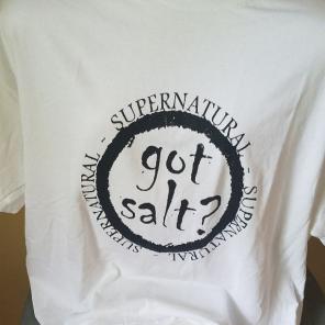 Supernatural basic t-shirt size 2xl