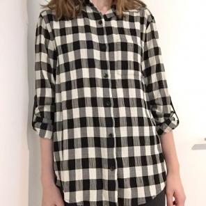 Alice + Olivia Piper Check Button Down