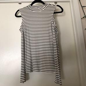 Striped Turtle Neck Long Sleeve