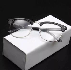 BLACK AND SILVER EYEGLASSES!!!