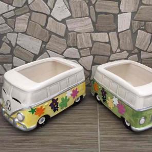 New Ceramic Hippie Van Set