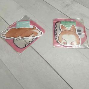 Corgi magnetic planner bookmarks condren