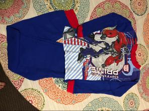 Boy's Size 8 Pajama Set