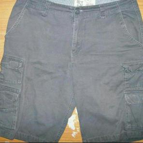 Guys 34 Iron Co. Dark gray cargo shorts