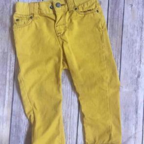H&M mustard yellow pants