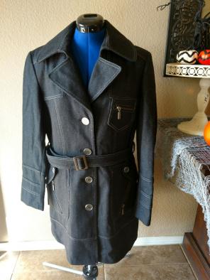 Giacca womens coat NWOT Large dark gray