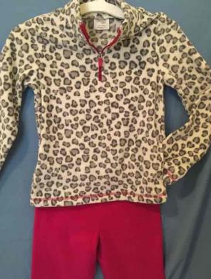 Danskin fleece pullover outfit sweats