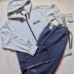 NWT*MENS LRG* Adidas Warm ups SET