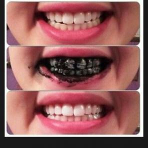 3 grams activated charcoal+toothbrush re