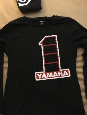 Yamaha #1 Black Long Sleeve