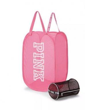 VS Pink Mesh Laundry Bag