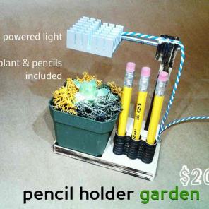 Desk Garden Pencil Holder! :)