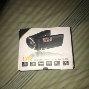 Black digital video camera recorder box