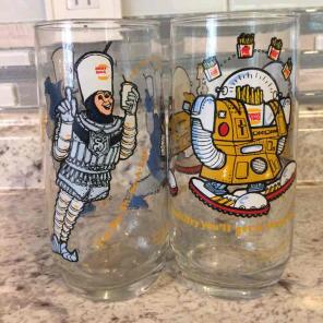 Vintage collector glasses