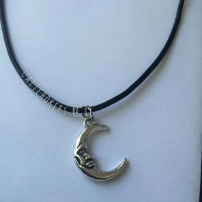 freebies + moon necklace